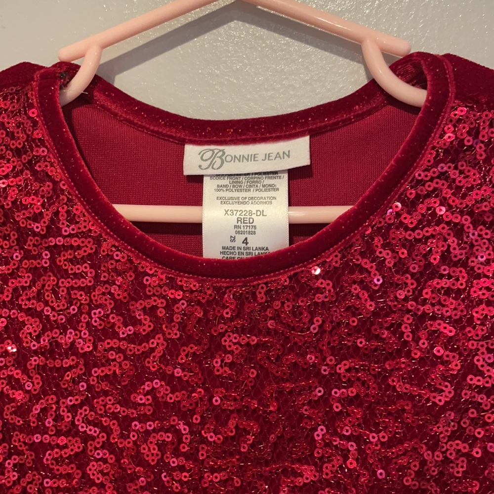 Bonnie Jean Girls Holiday Dress - Picture 2 of 4